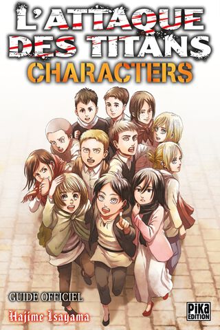 Manga - L Attaque Des Titans - Characters